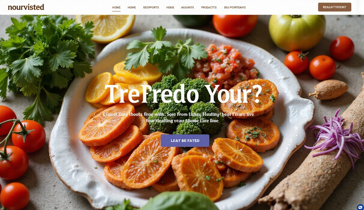 Variedad de alimentos frescos y coloridos en una mesa